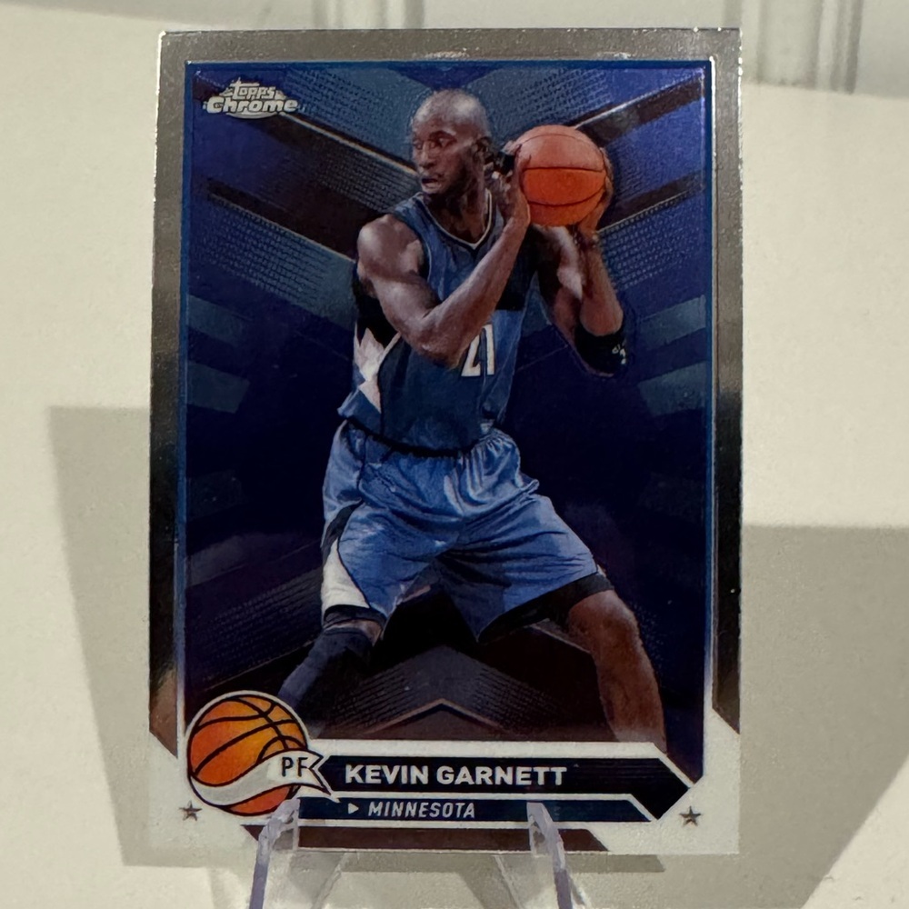 2024 Kevin Garnett Topps Chrome Card